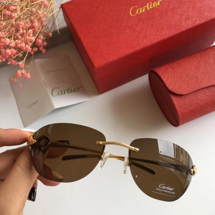 Солнцезащитные очки Panthère De Cartier