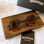 Солнцезащитные очки chrome hearts EVACULATION